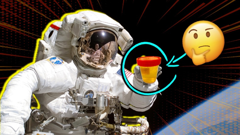 Bazen Aylarca Uzayda Kalan Astronotların İdrarlarıyla Ne Yapıldığını Öğrenince Biraz Tadınız Kaçabilir!